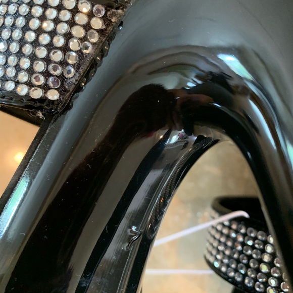 New Pleaser Rhinestone Heels Size 7 - Picture 6 of 6